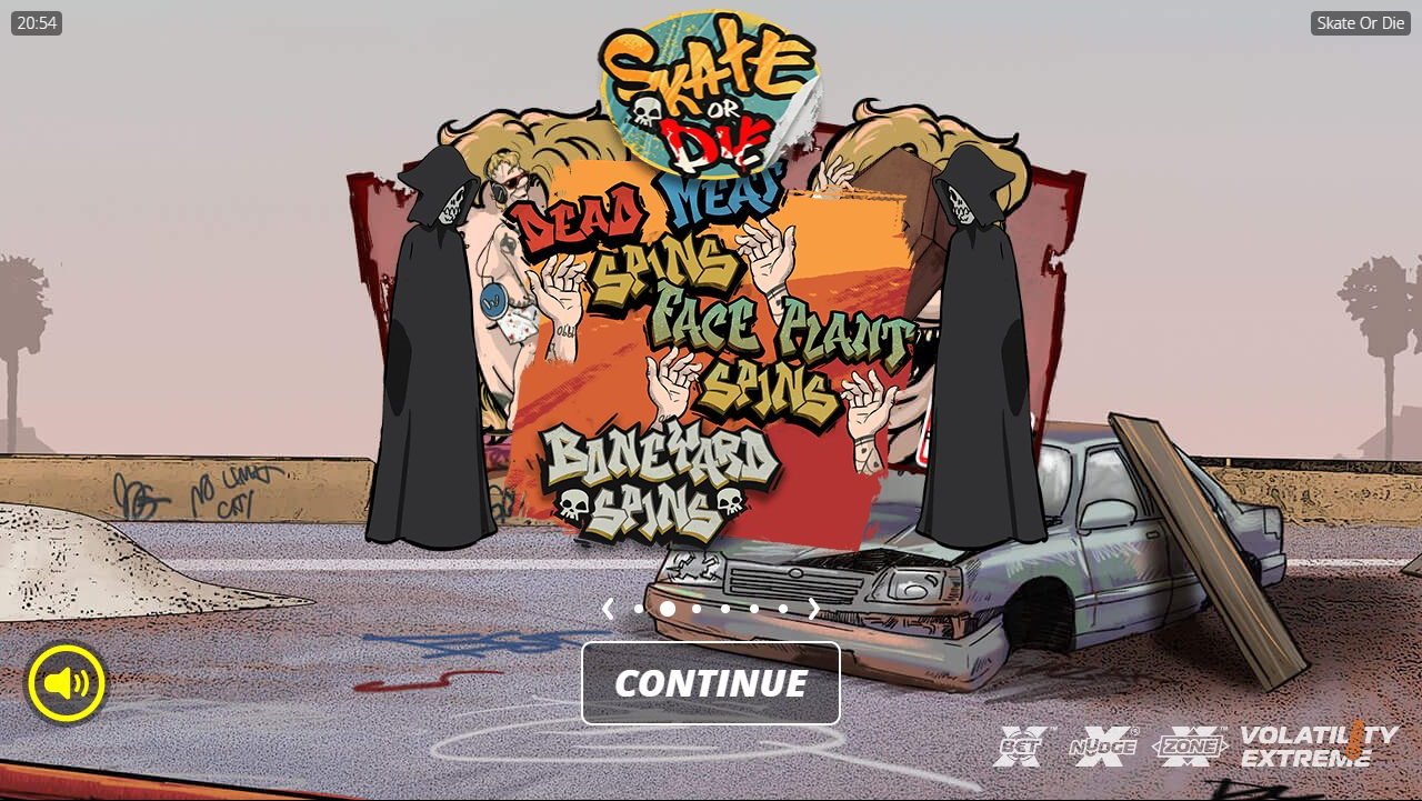 Skate or Die game lobby