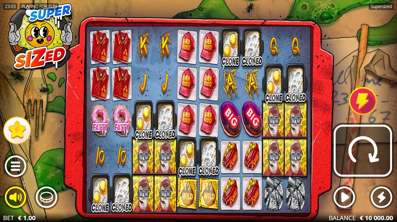 Supersized game lobby
