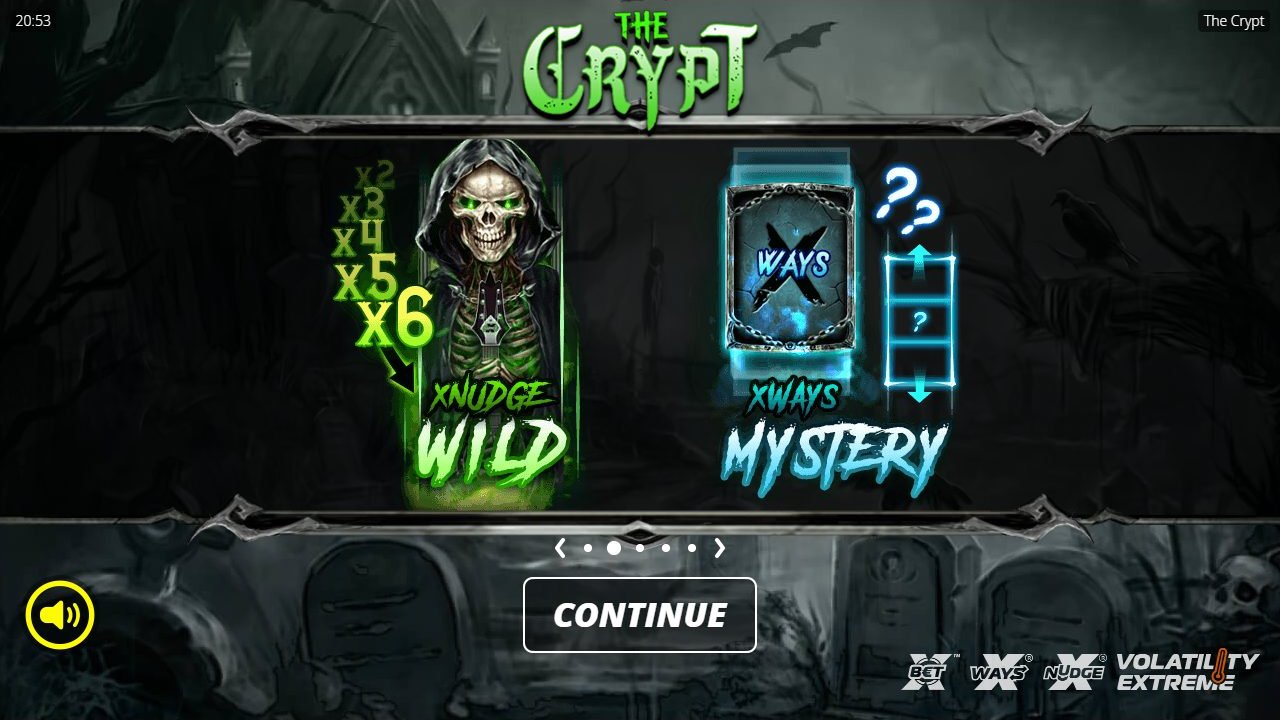 The Crypt game lobby