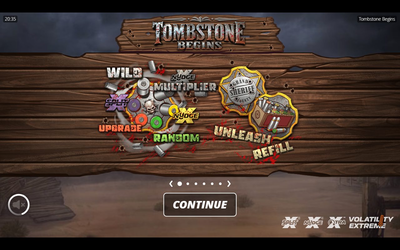 Tombstone Begins game lobby