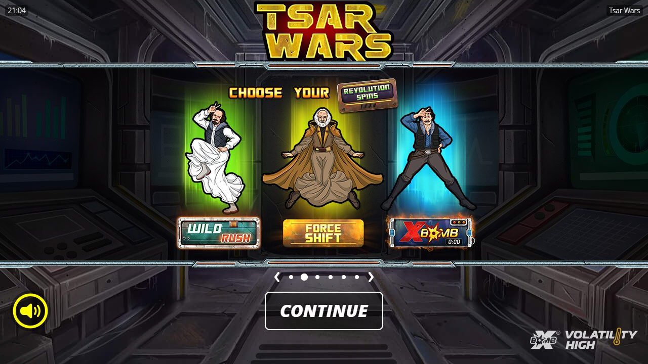 Tsar Wars game lobby