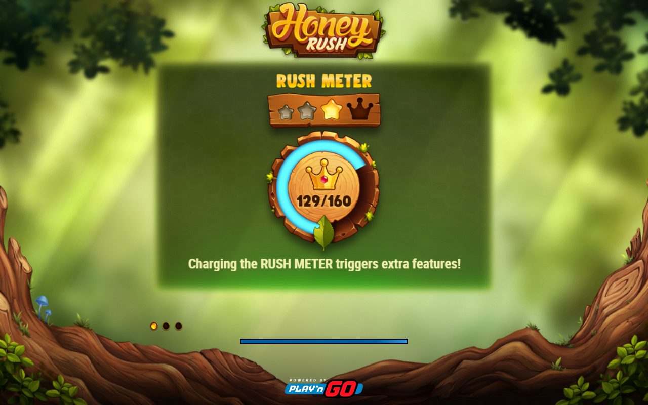 Honey Rush game lobby