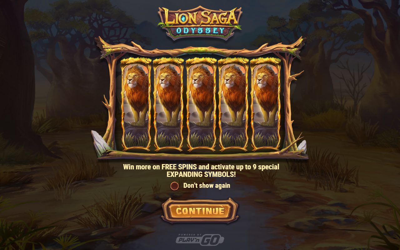 Lion Saga Odyssey game lobby