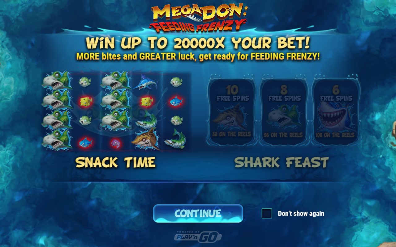 Mega Don: Feeding Frenzy game lobby
