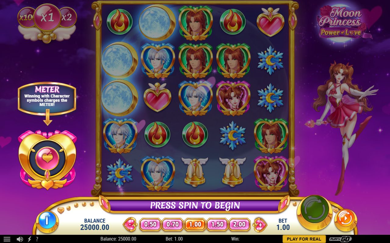 Moon Princess: Power of Love game lobby