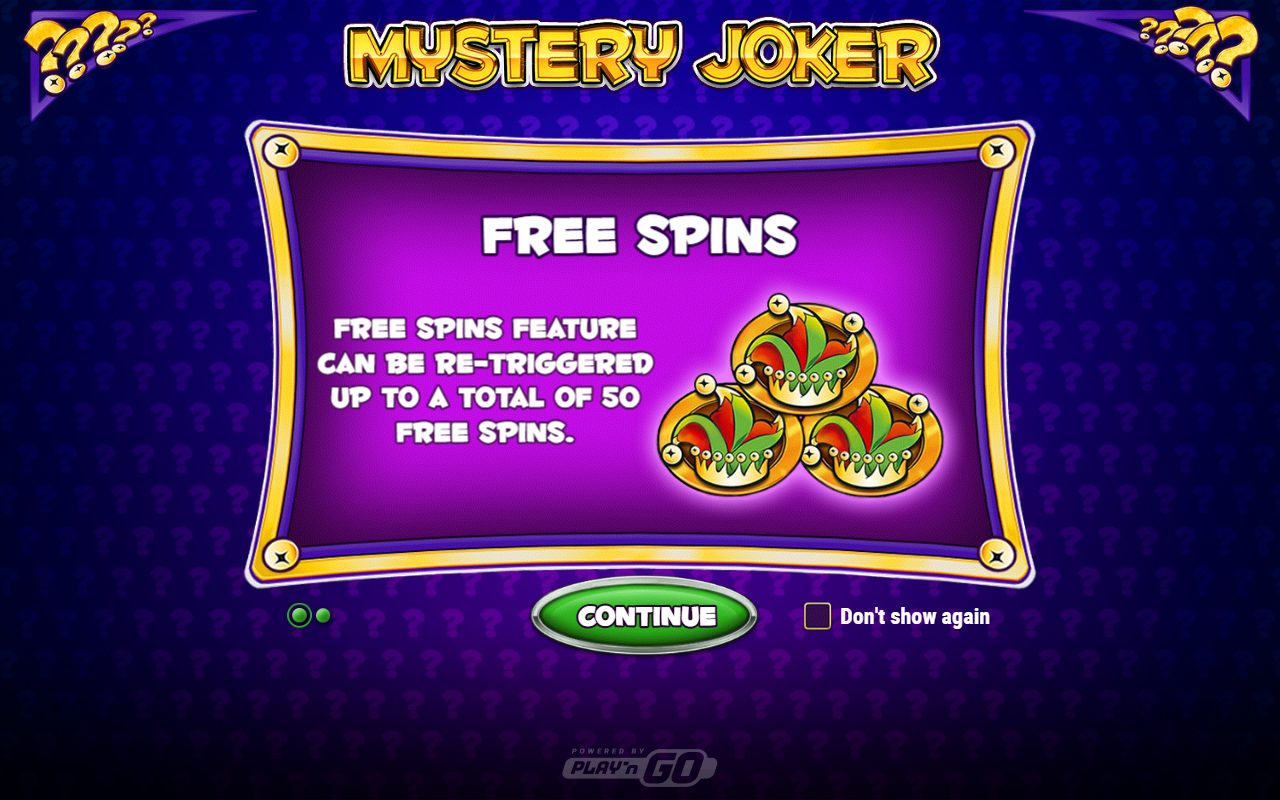 Mystery Joker game lobby