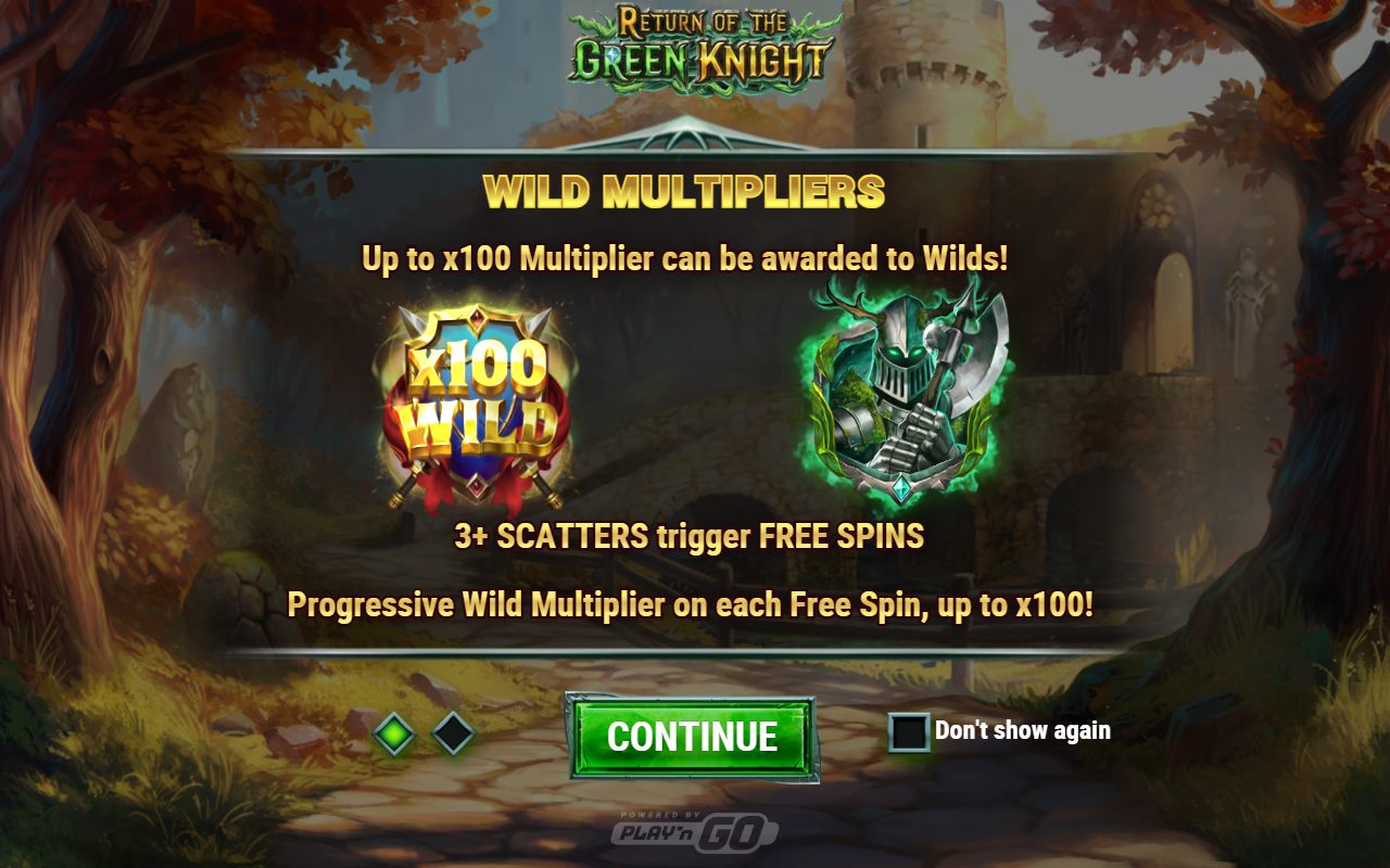 Return of the Green Knight game lobby