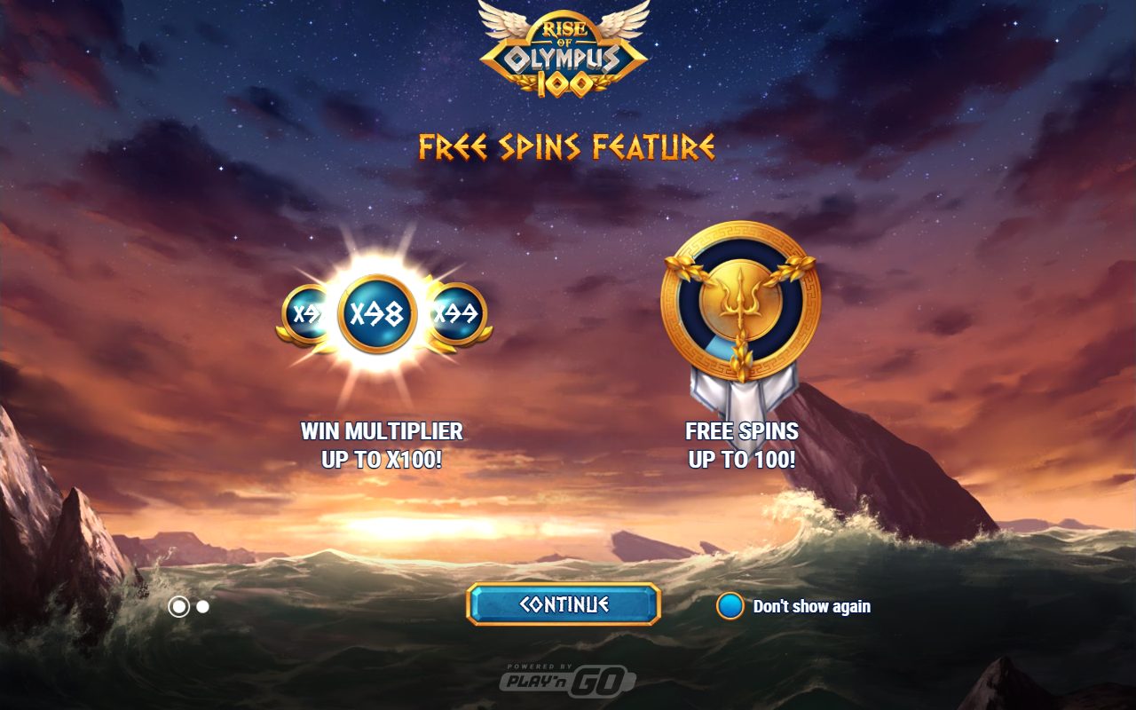 Rise of Olympus 100 game lobby