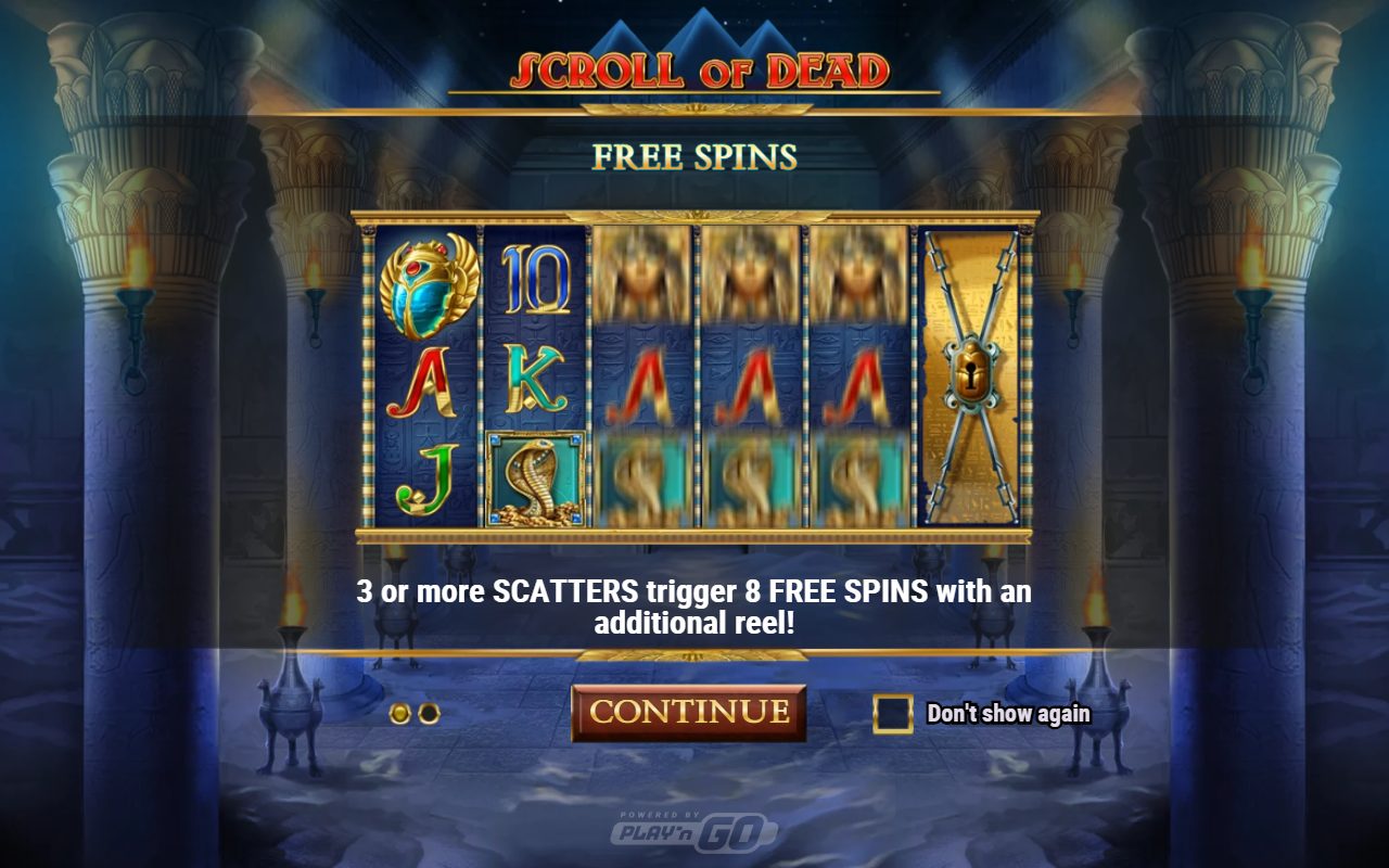 Scroll of Dead game lobby