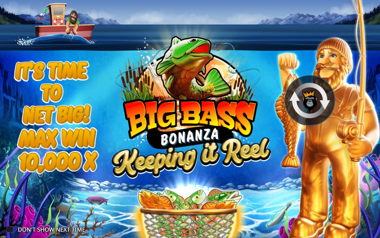 Big Bass Bonanza Keeping it Reel game lobby