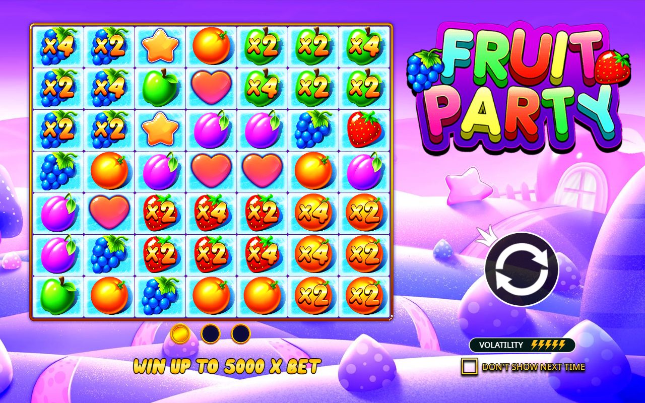 Fruit Party game lobby