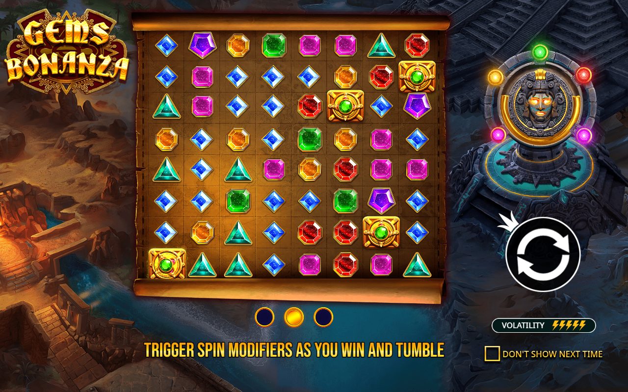 Gems Bonanza game lobby
