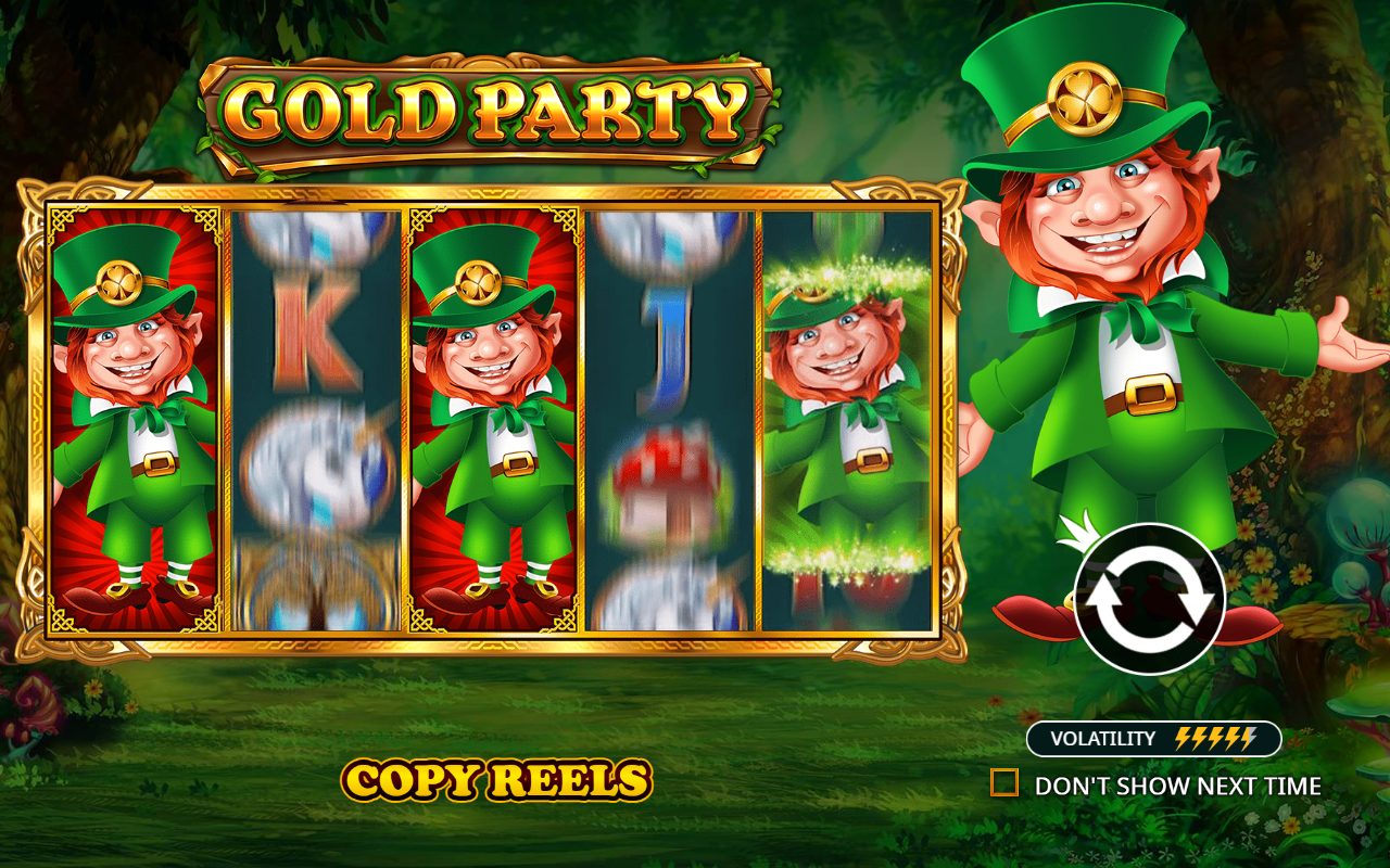 Gold Party game lobby