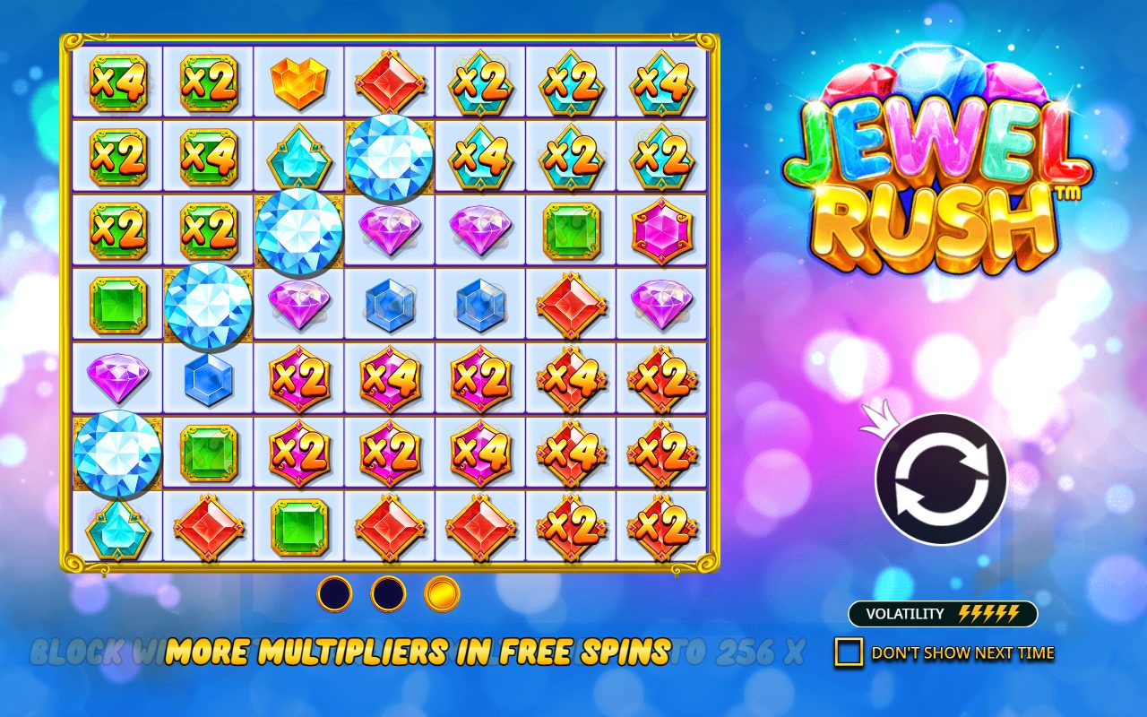 Jewel Rush game lobby