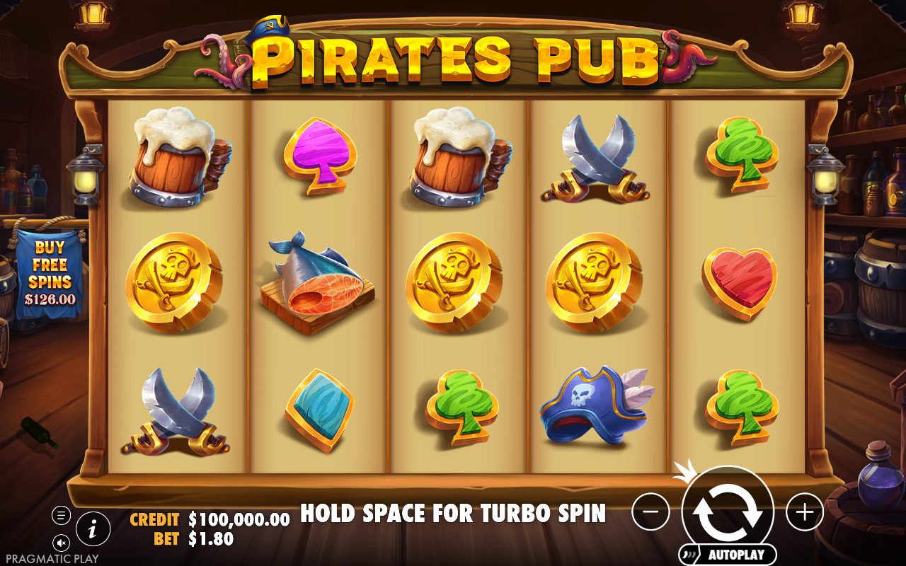 Pirate's Pub game lobby