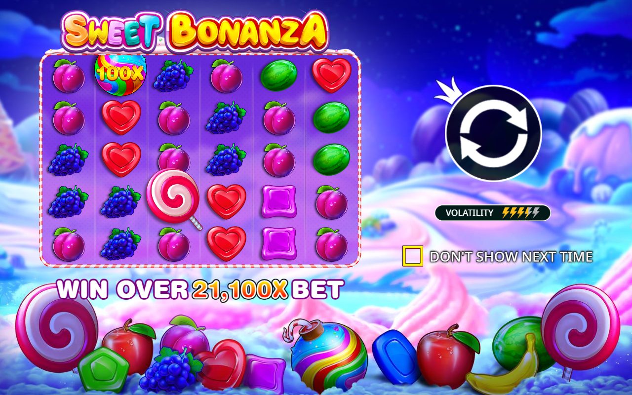 Sweet Bonanza game lobby
