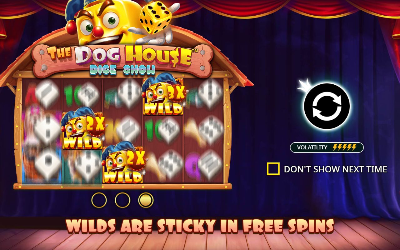 The Dog House Dice Show game lobby