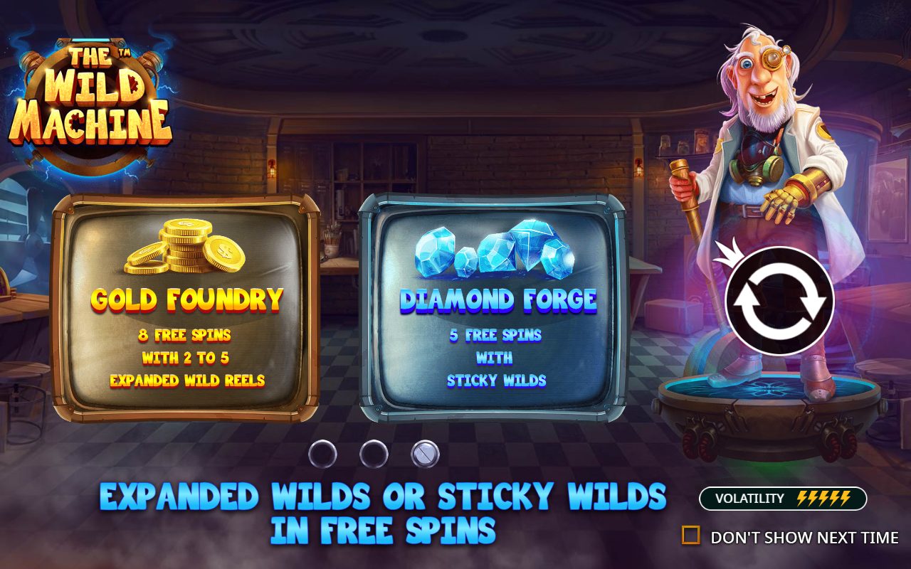 The Wild Machine game lobby