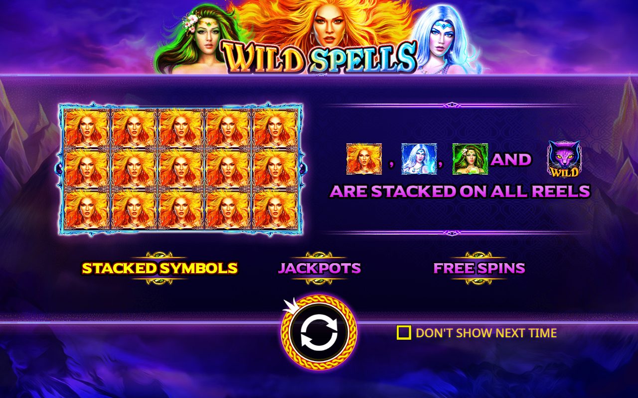 Wild Spells game lobby
