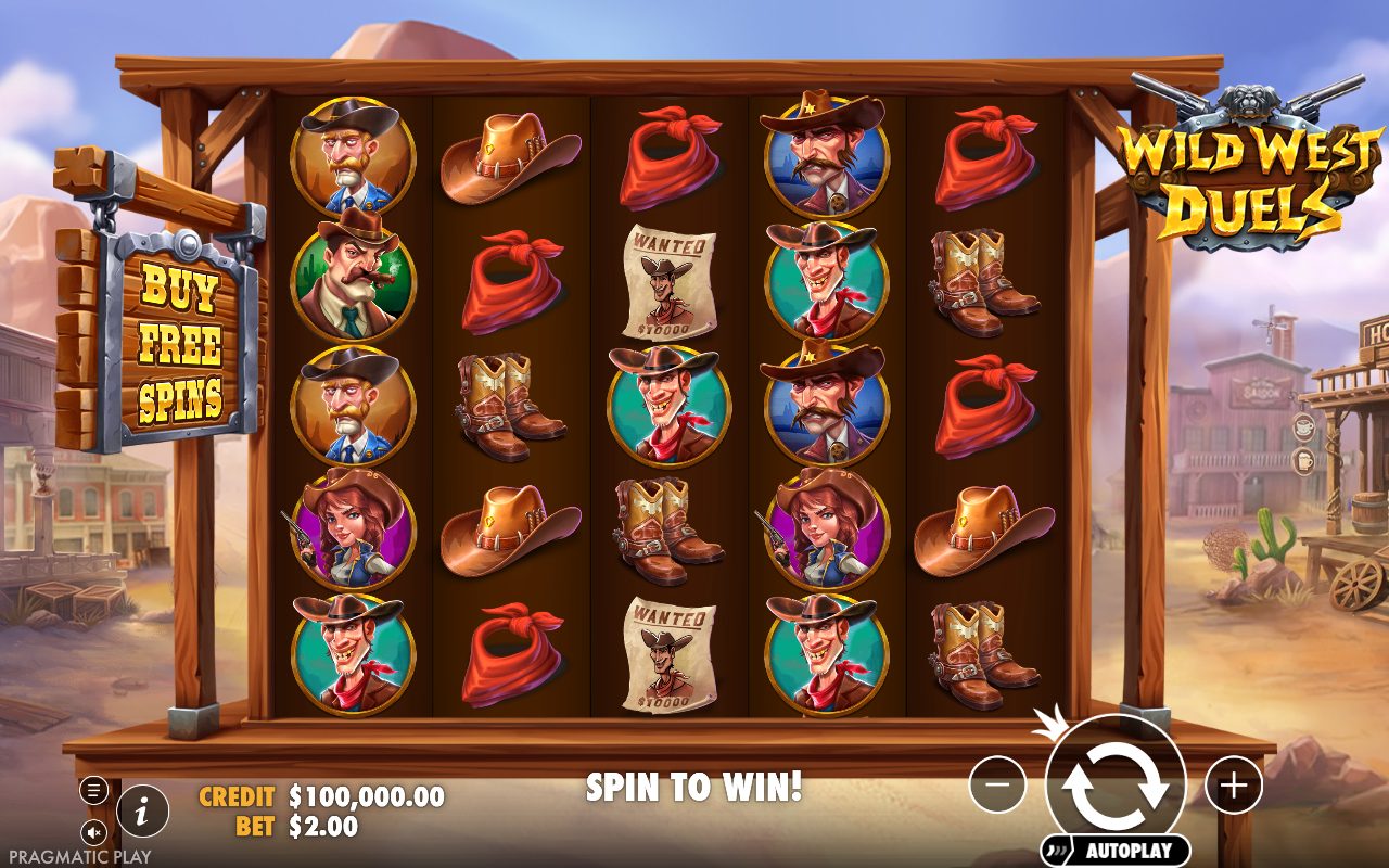 Wild West Duels game lobby