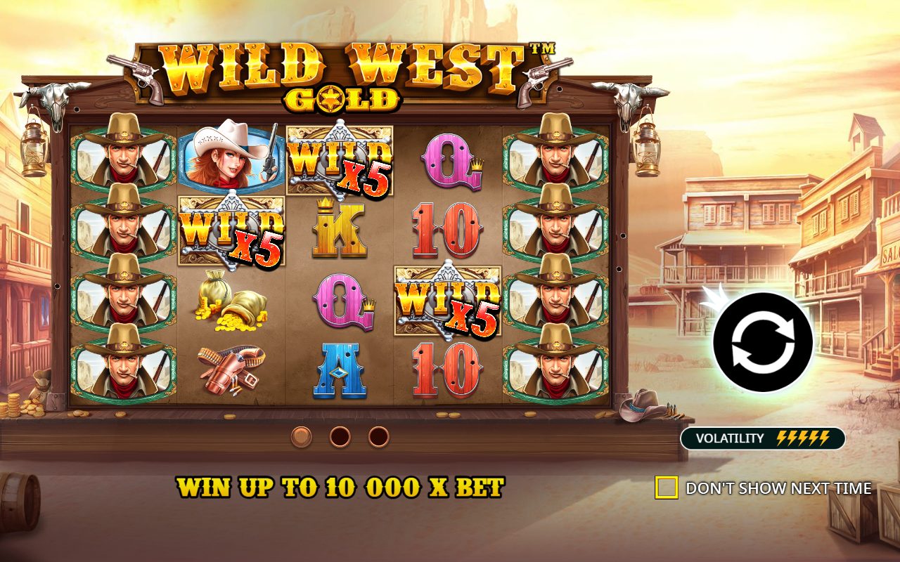 Wild West Gold game lobby
