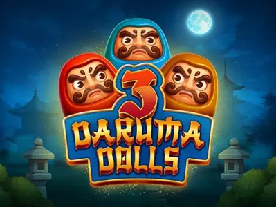 3 Daruma Dolls